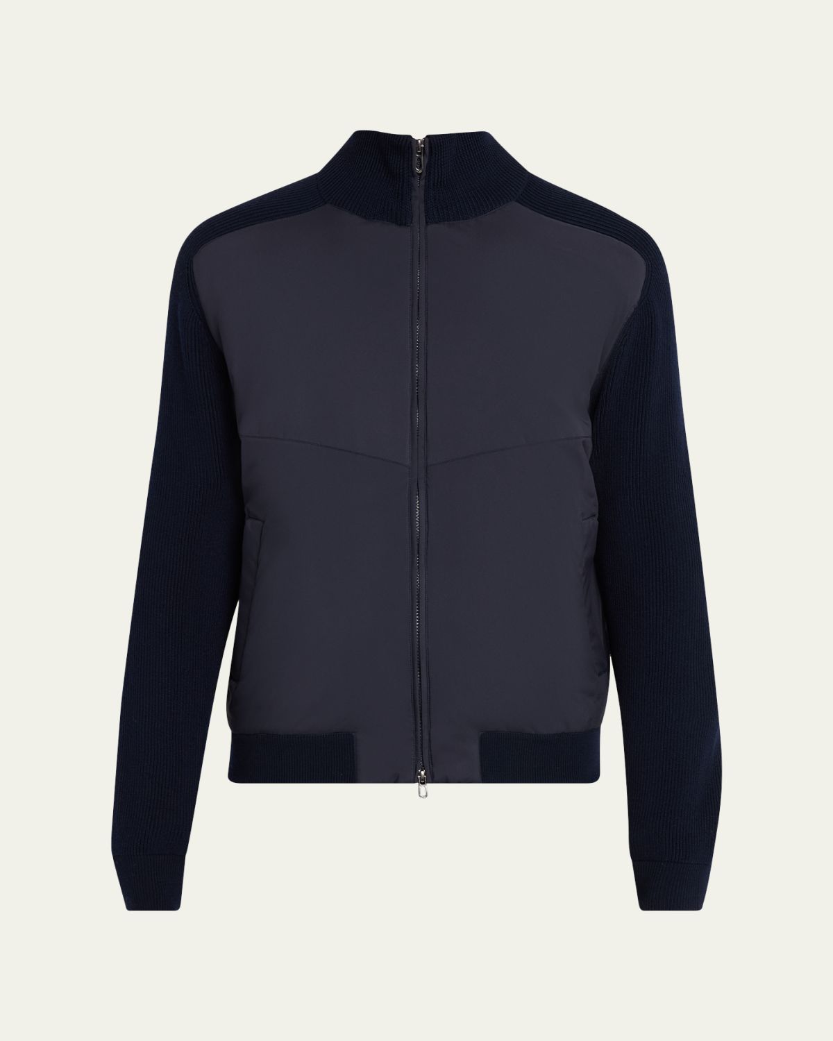 Sease Men's Knit Hybrid Bomber Jacket | Thumbnail 6 Sease Men's Knit Hybrid Bomber Jacket | Thumbnail 6