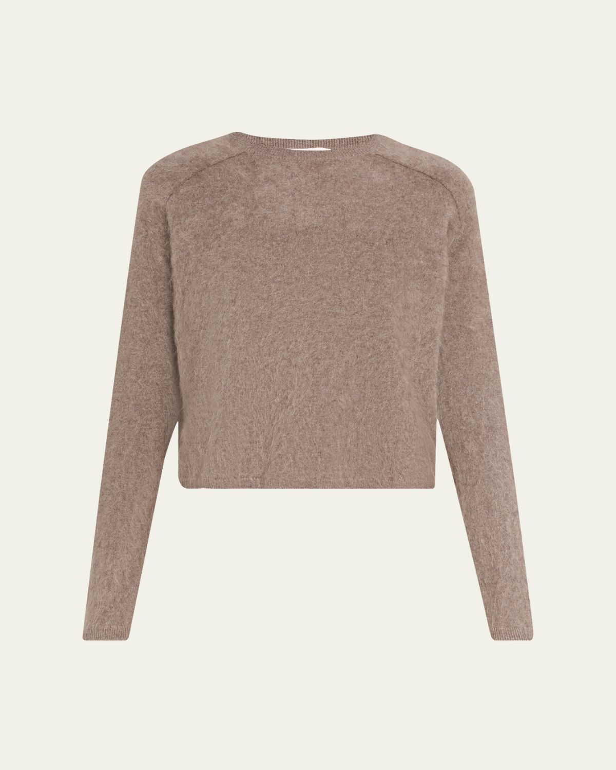 Lisa Yang Fride Short-Sleeved Mock-Neck Cashmere Sweater