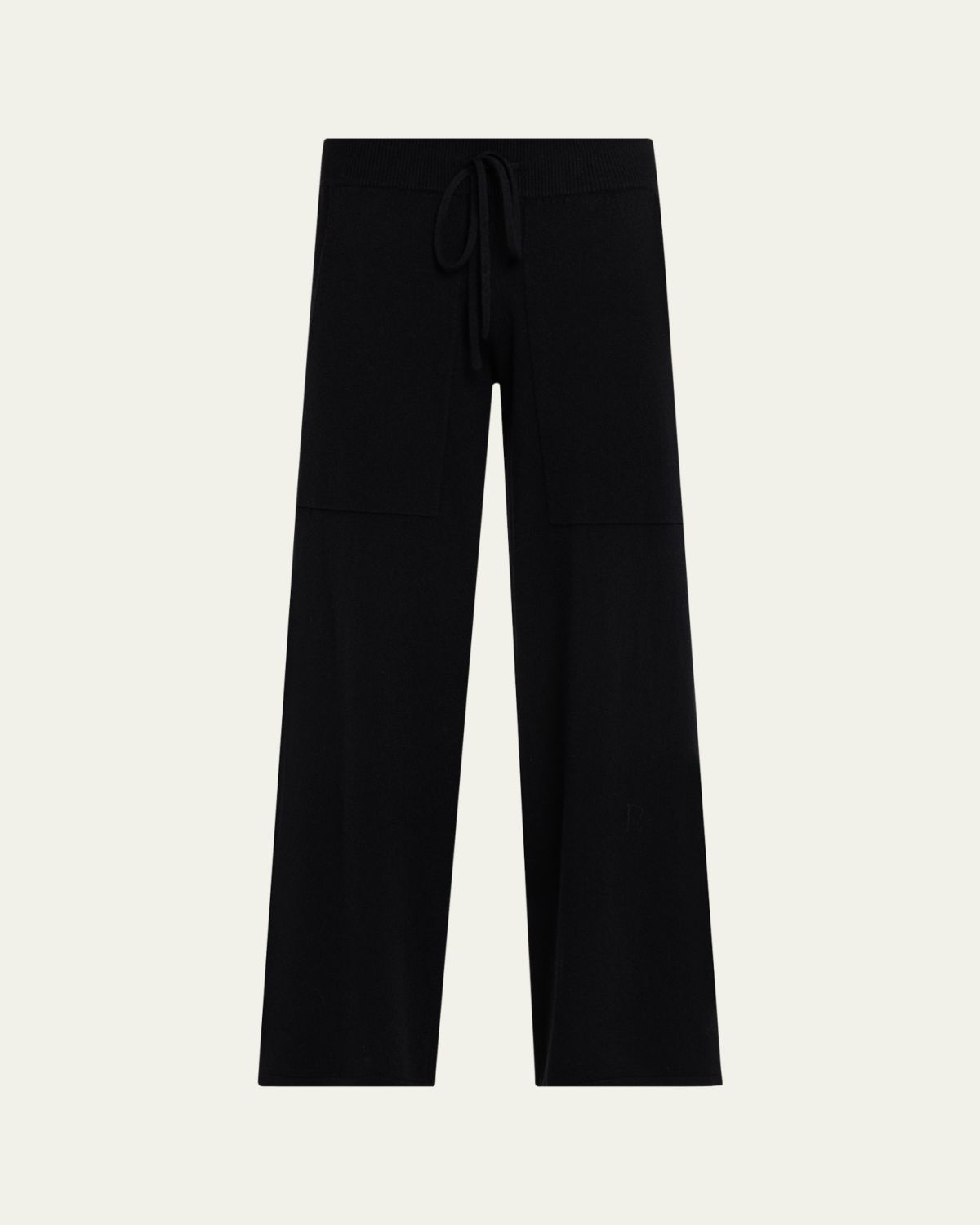 Lisa Yang Omi Cashmere Knit Straight-Leg Ankle Trousers