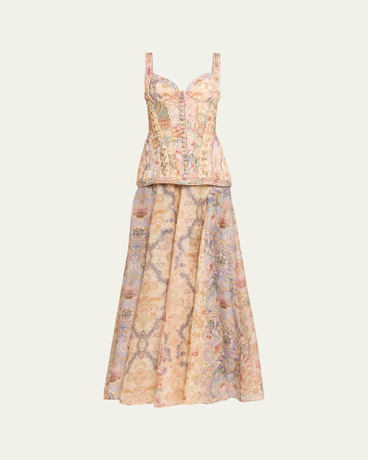 Zimmermann Rebellion Corded Maxi Dress
