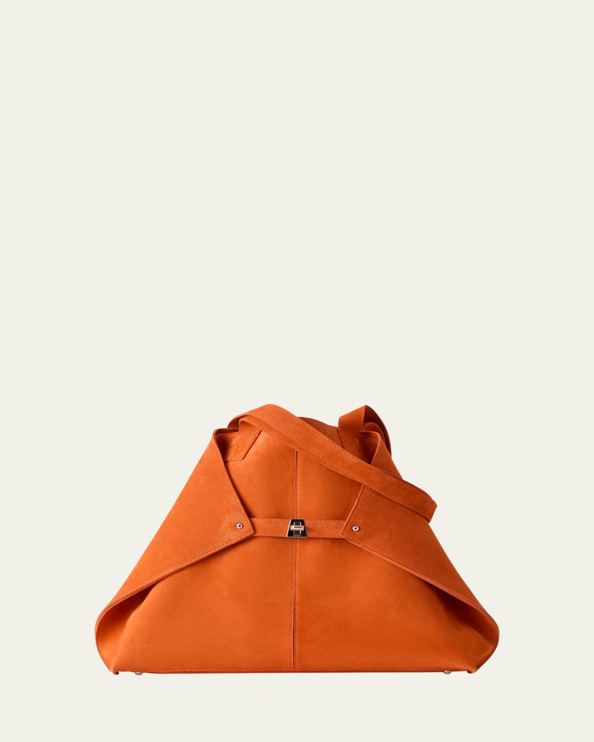 Akris Ai Medium Suede Tote Bag