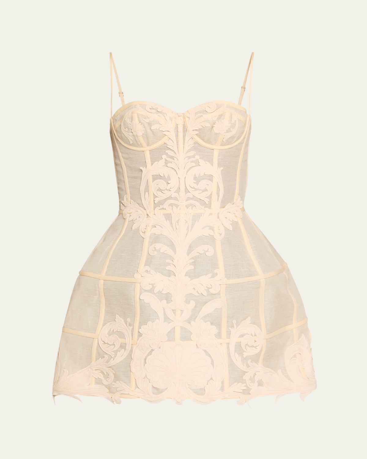 Zimmermann Rebellion Filigree Mini Dress