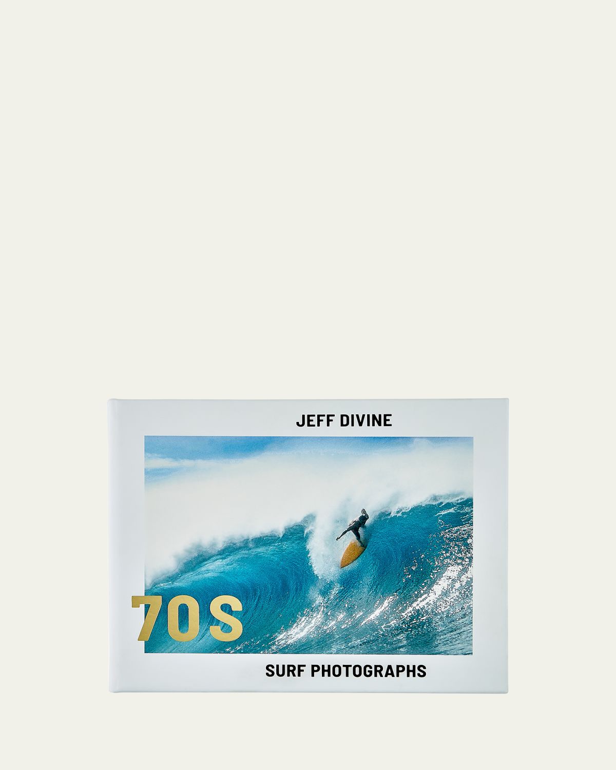 Graphic Image "Jeff Devine: 70's Surf Photographs" Leather-Bound Book - Women's Home