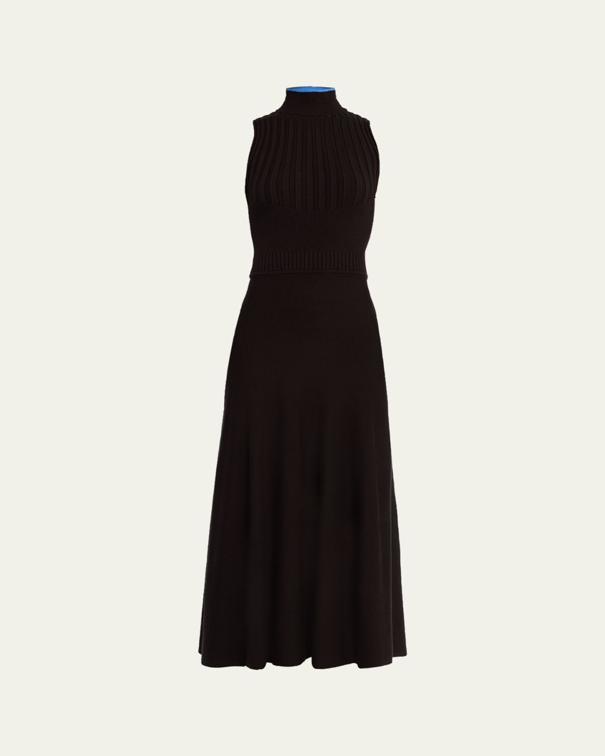 Proenza Schouler White Label Ezme Stripe Compact Knit Midi Dress
