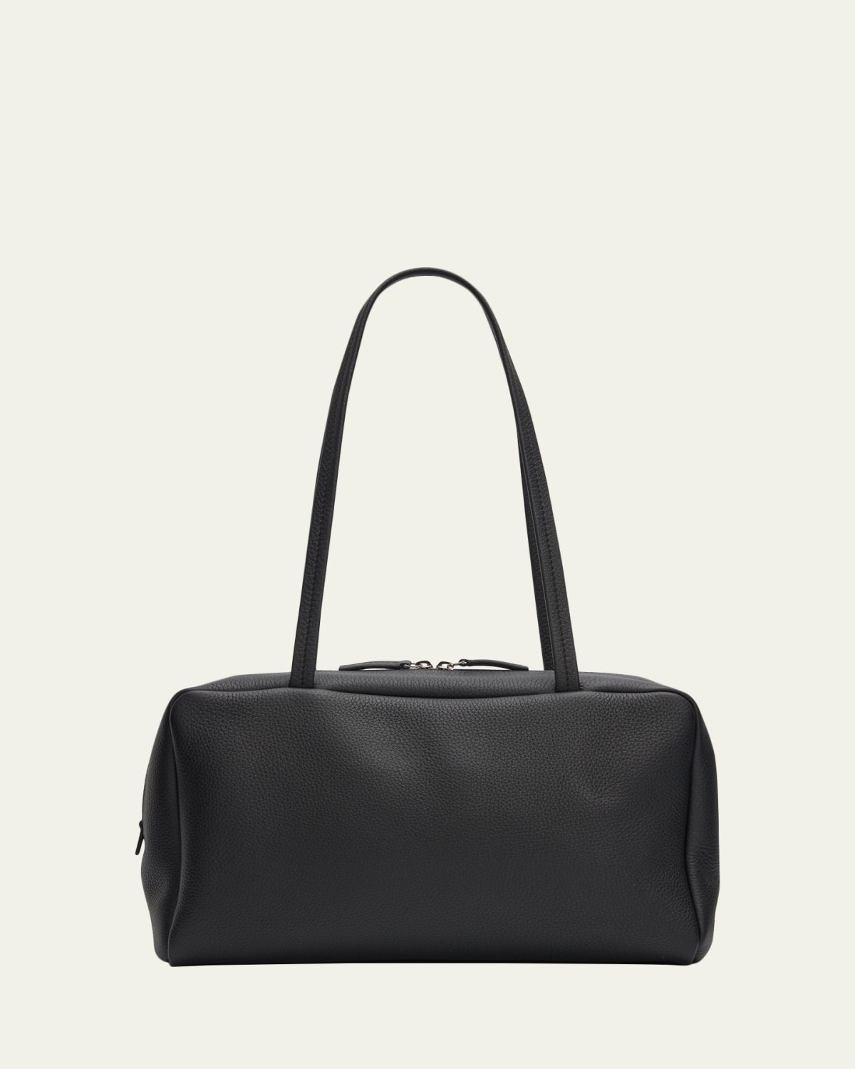 THE ROW Astra Bowling Shoulder Bag in Grain Leather
