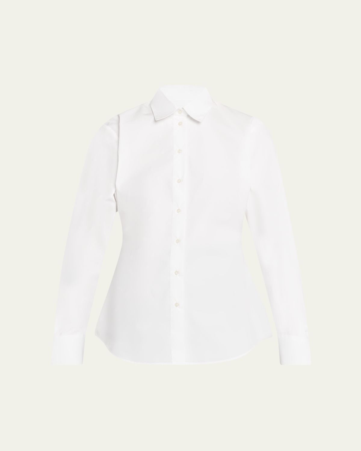 Rohe Shaped Cotton Poplin Shirt