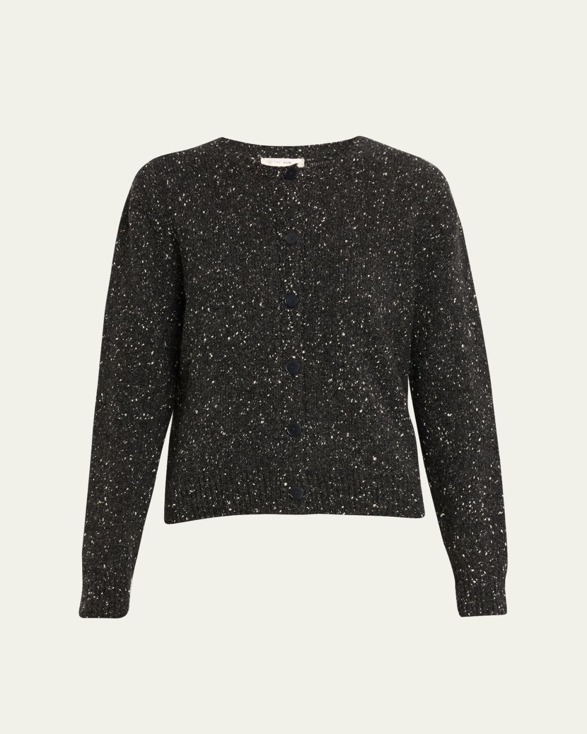 THE ROW Mauino Cashmere Crewneck Cardigan