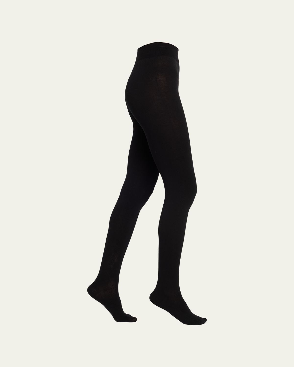 THE ROW Mimi High-Rise Seamless Knit Footed Tights