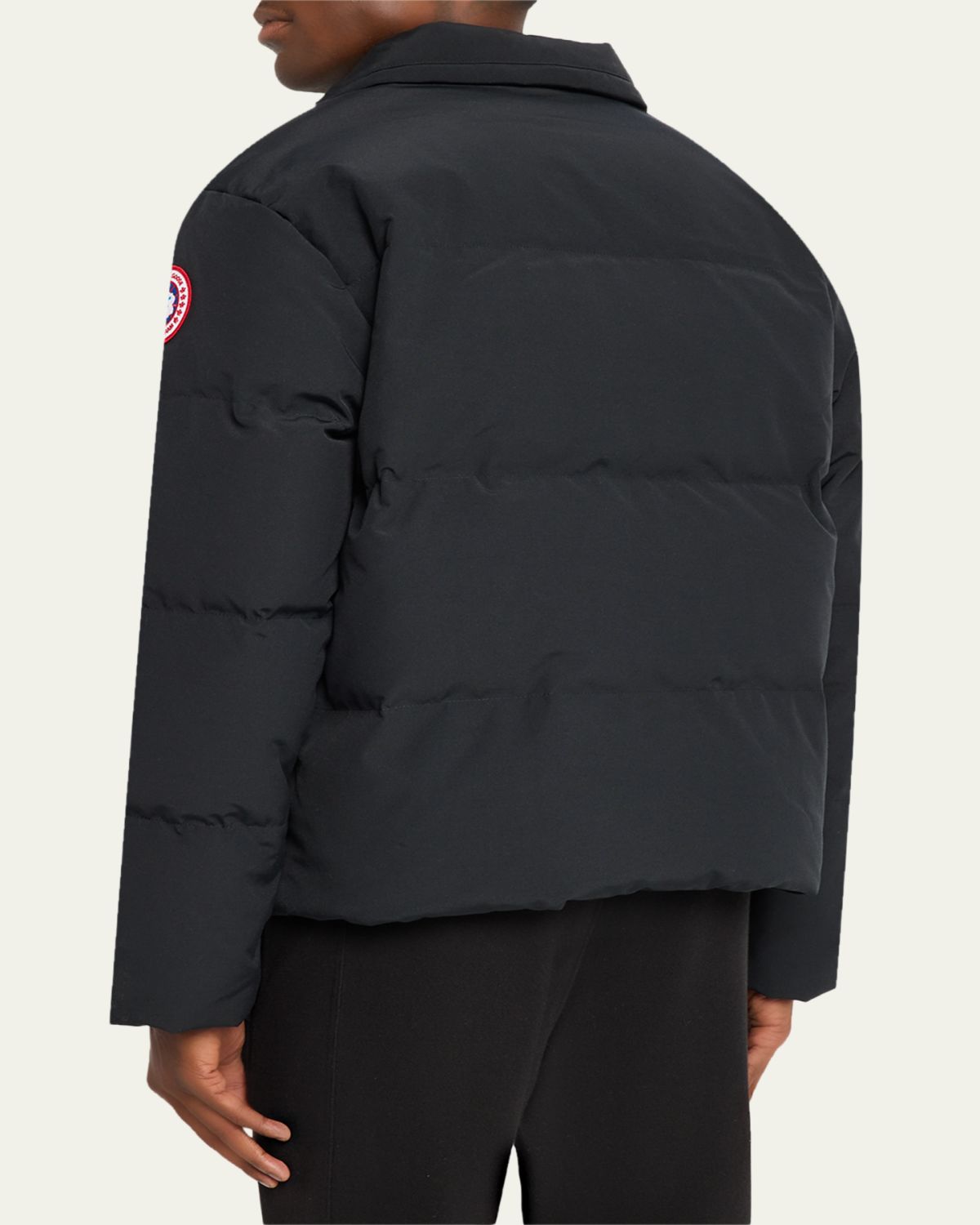 Canada Goose Men's Bayview Water-Repellent Down Parka Jacket | Thumbnail 3