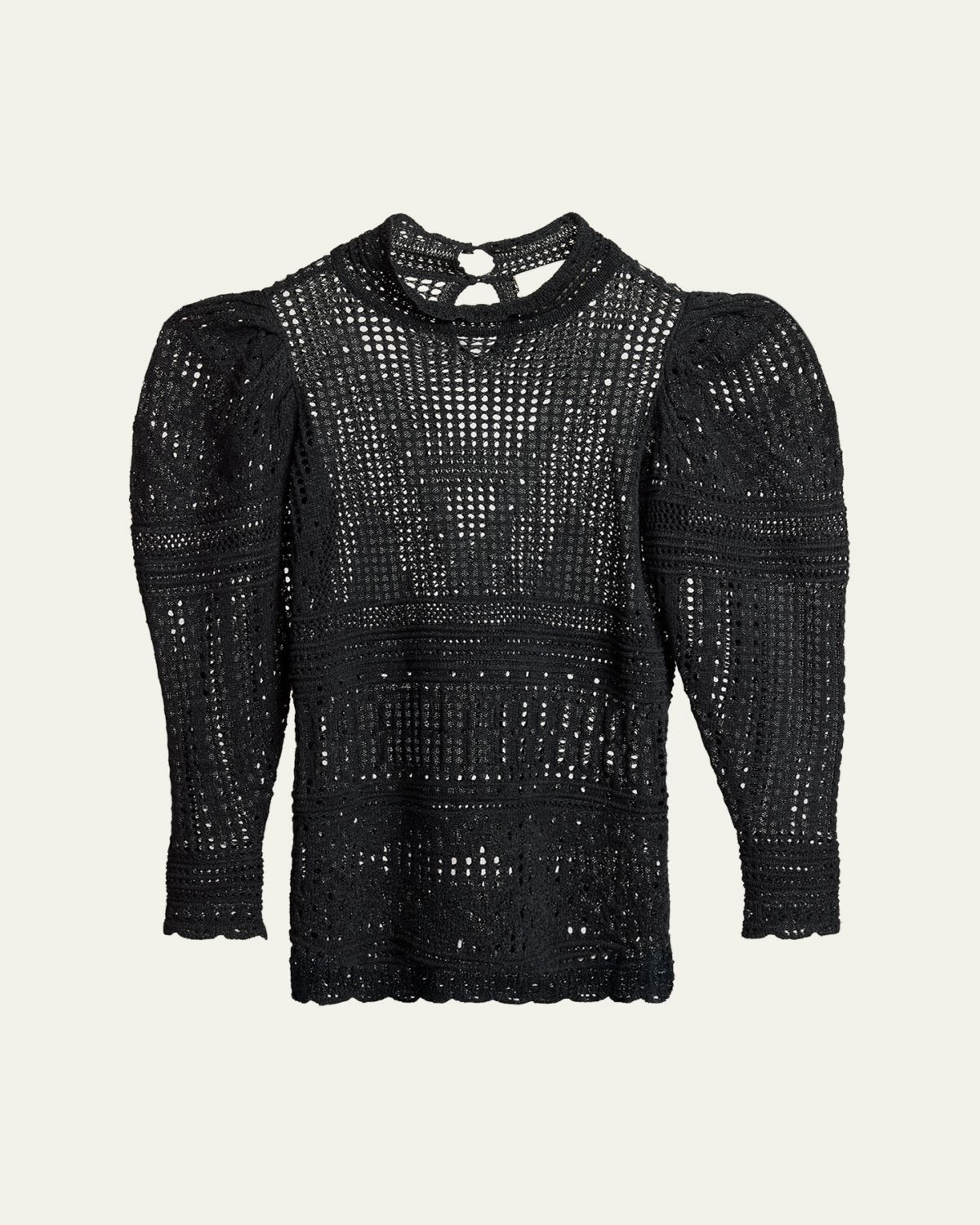 Isabel Marant Dahara Open-Knit Top