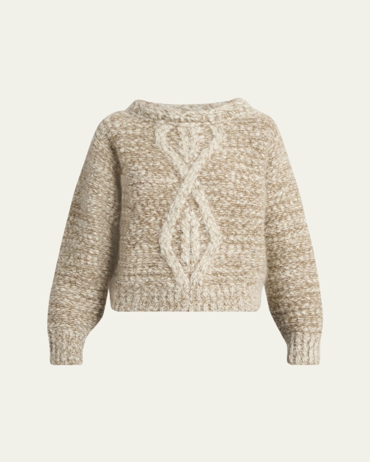 Isabel Marant Dorota Cable-Knit Sweater