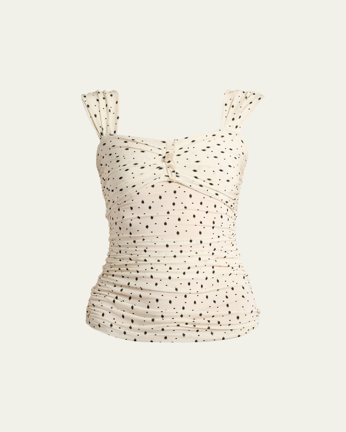 Isabel Marant Gemina Ruched Sleeveless Top