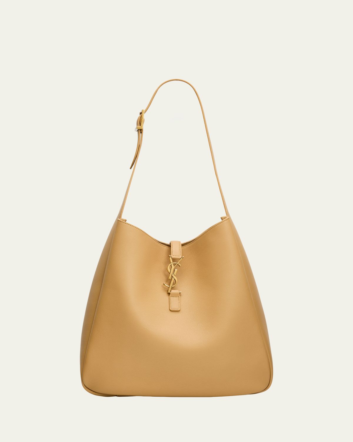 Saint Laurent Le 5 À 7 Large YSL Shoulder Bag in Grain Leather