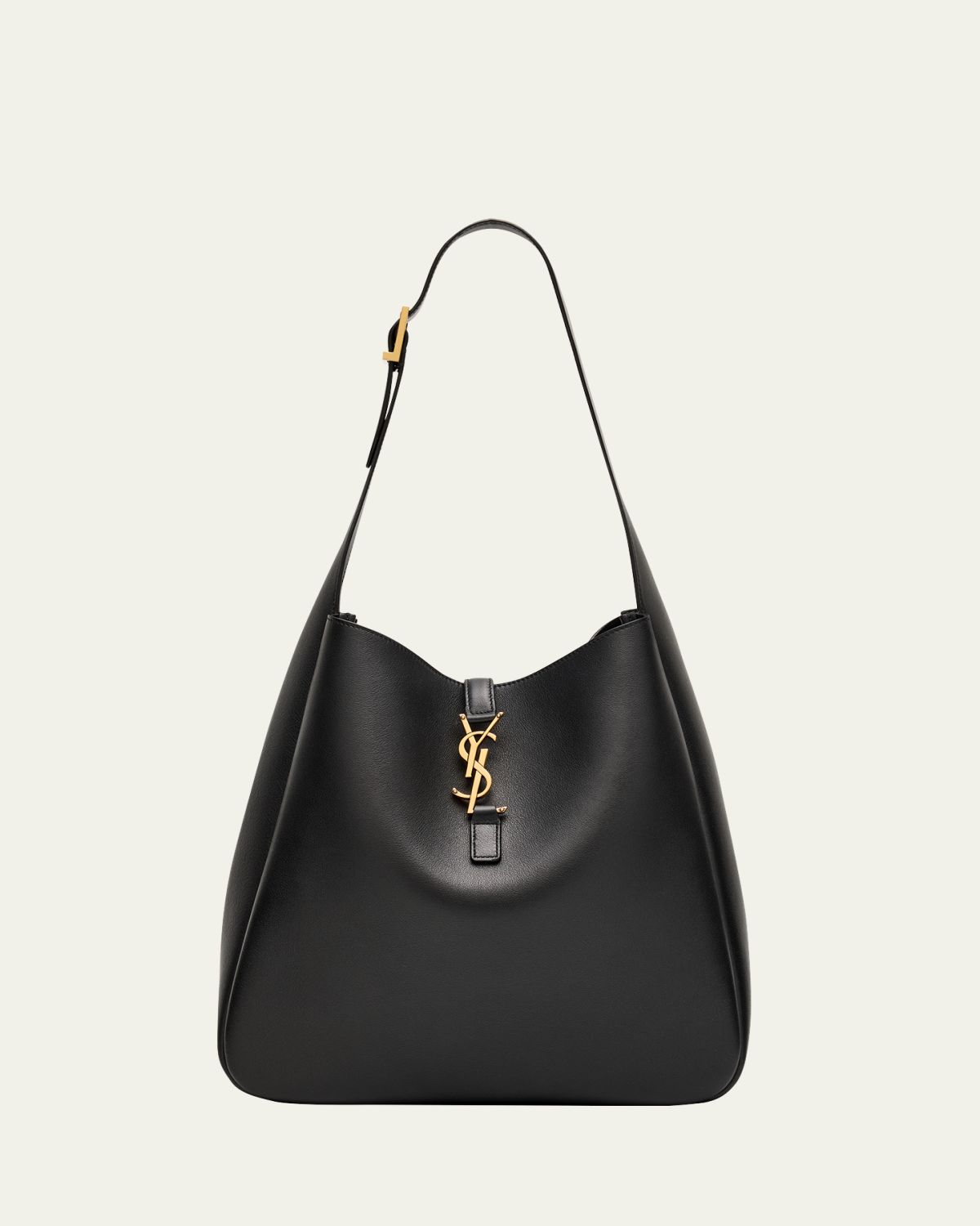 Saint Laurent Le 5 À 7 Large YSL Shoulder Bag in Grain Leather