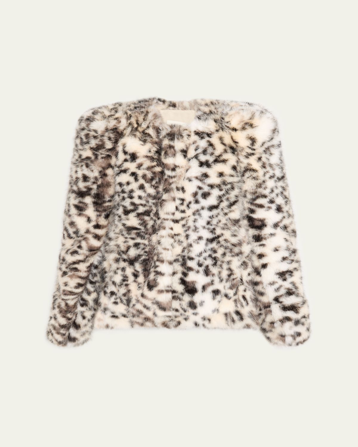 Isabel Marant Bahria Faux Fur Teddy Coat