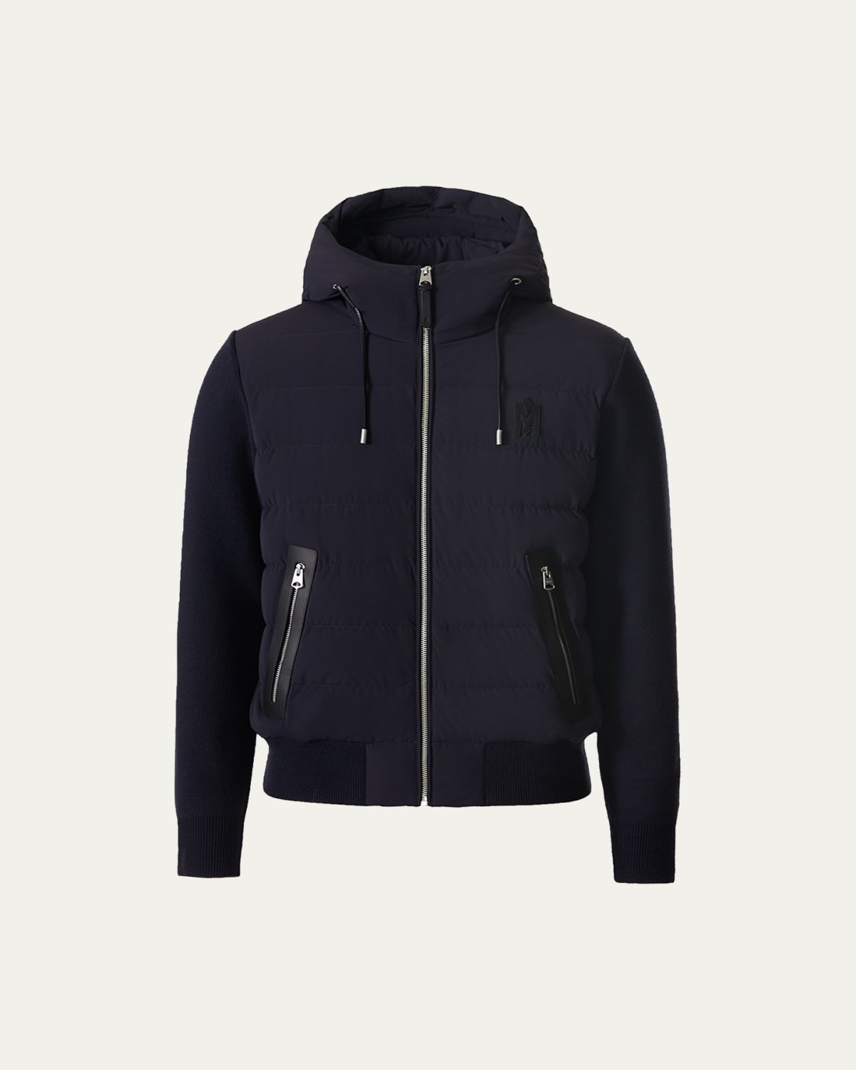 Mackage Men's Andrew-Z Mixed Media Light Down Jacket | Thumbnail 6