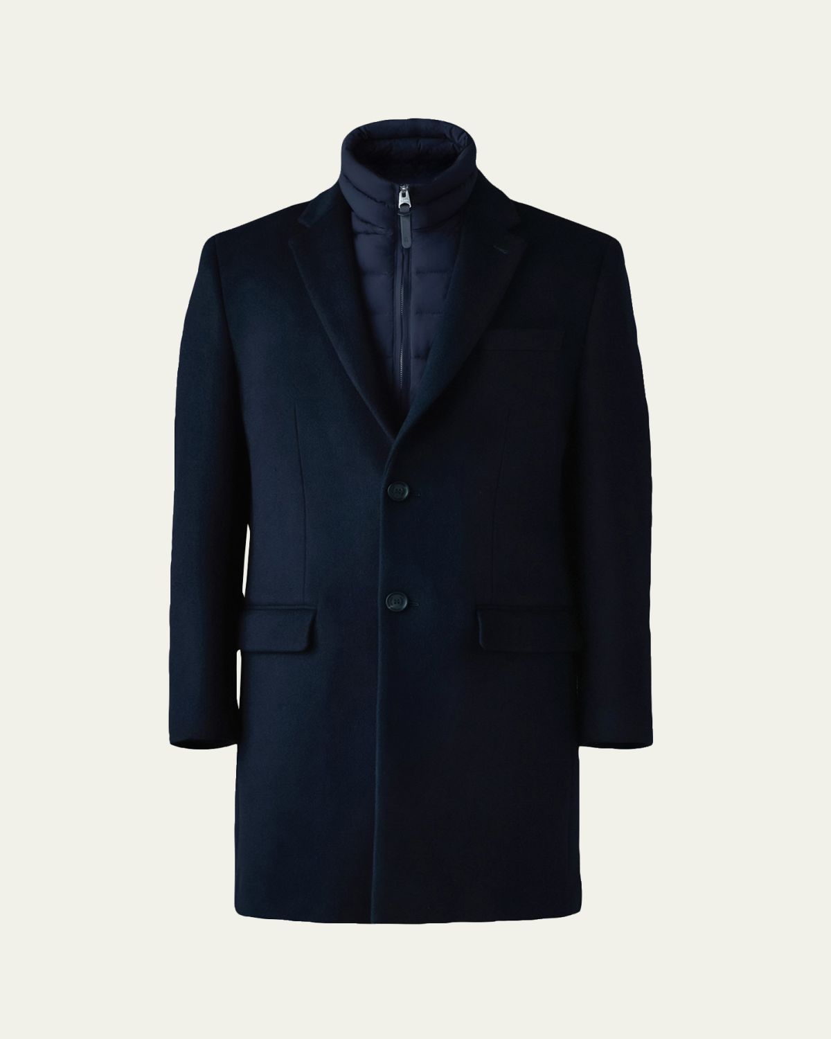 Mackage Men's Skai-SLB 3-in-1 Wool Overcoat with Removable Down Liner | Thumbnail 6 Mackage Men's Skai-SLB 3-in-1 Wool Overcoat with Removable Down Liner | Thumbnail 6