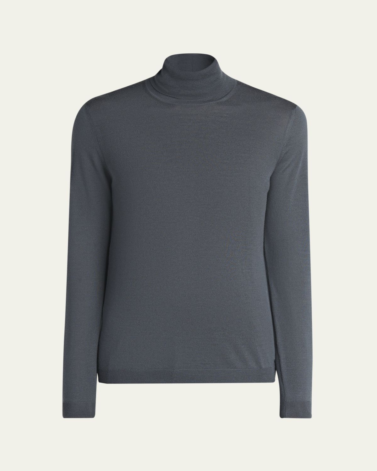 Giorgio Armani Men's Cashmere Turtleneck Long-Sleeve T-Shirt