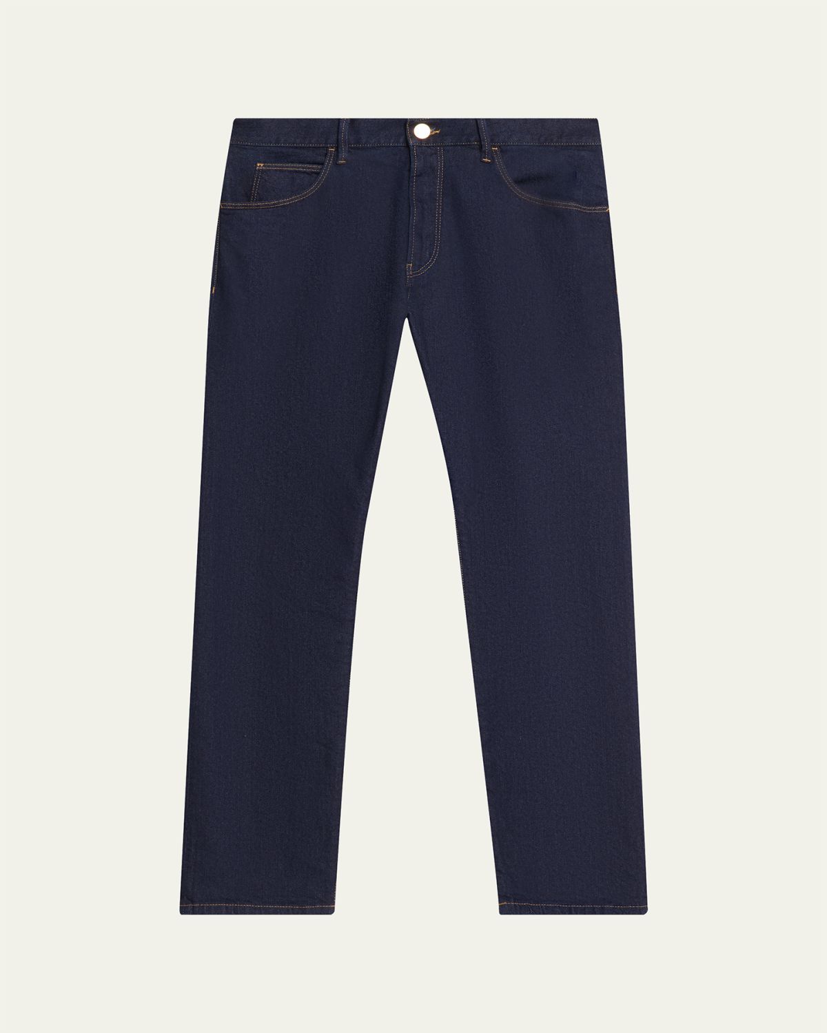 Giorgio Armani Men's Dark-Wash Denim Straight-Leg Jeans