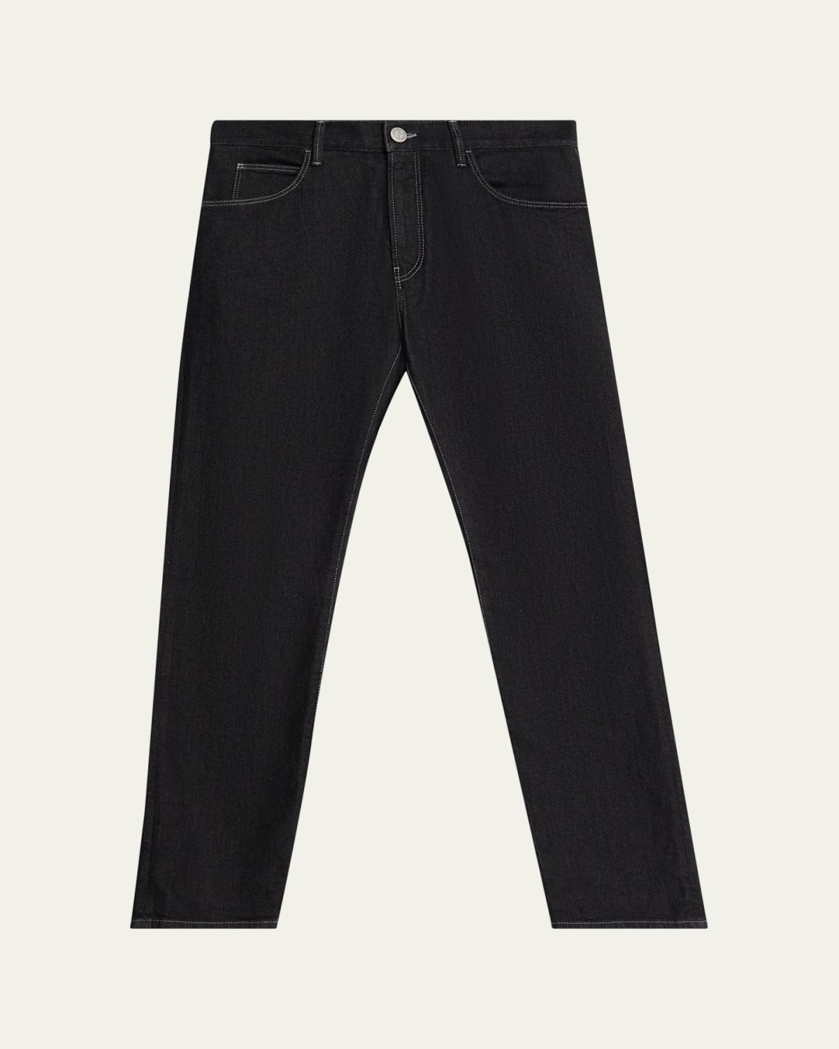 Giorgio Armani Men's Straight Five-Pocket Jeans