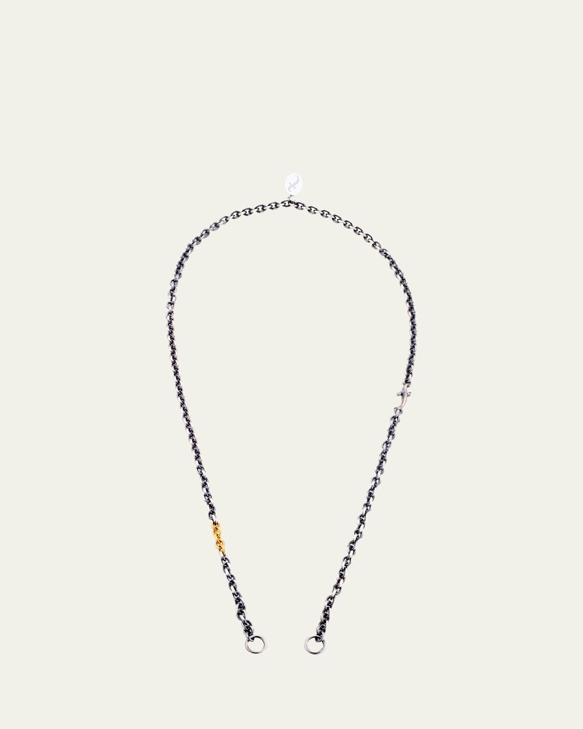 Sevan Bicakci 24K Gold and Silver Open Necklace