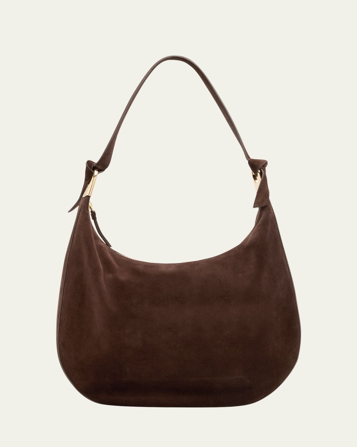 Loeffler Randall Morgan Rounded Suede Shoulder Bag
