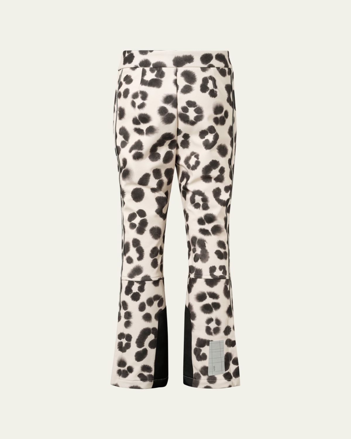 Molo Girl's Harlie Leopard-Print Ski Pants, Size 5-7 | Thumbnail 2