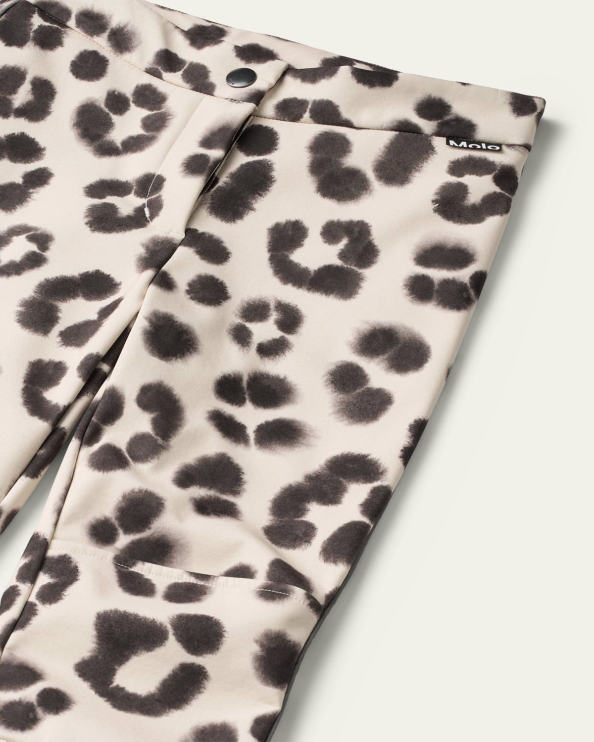 Molo Girl's Harlie Leopard-Print Ski Pants, Size 5-7 | Thumbnail 3