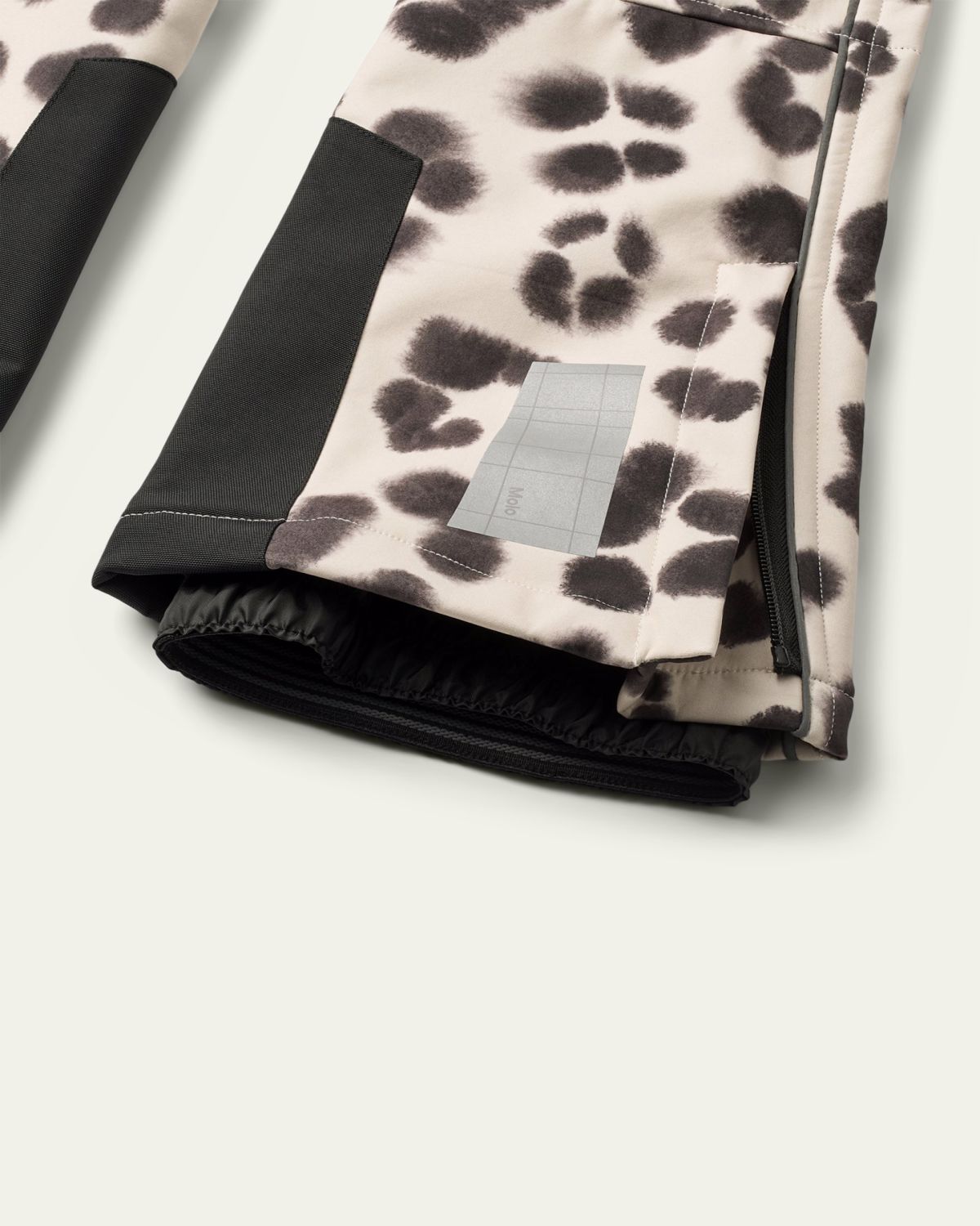 Molo Girl's Harlie Leopard-Print Ski Pants, Size 5-7 | Thumbnail 4