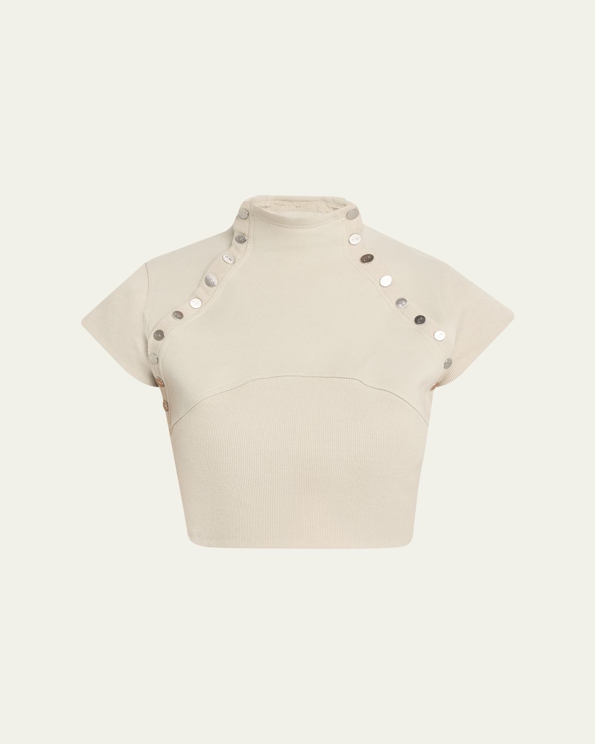 Jane Wade Snap Down Crop Top