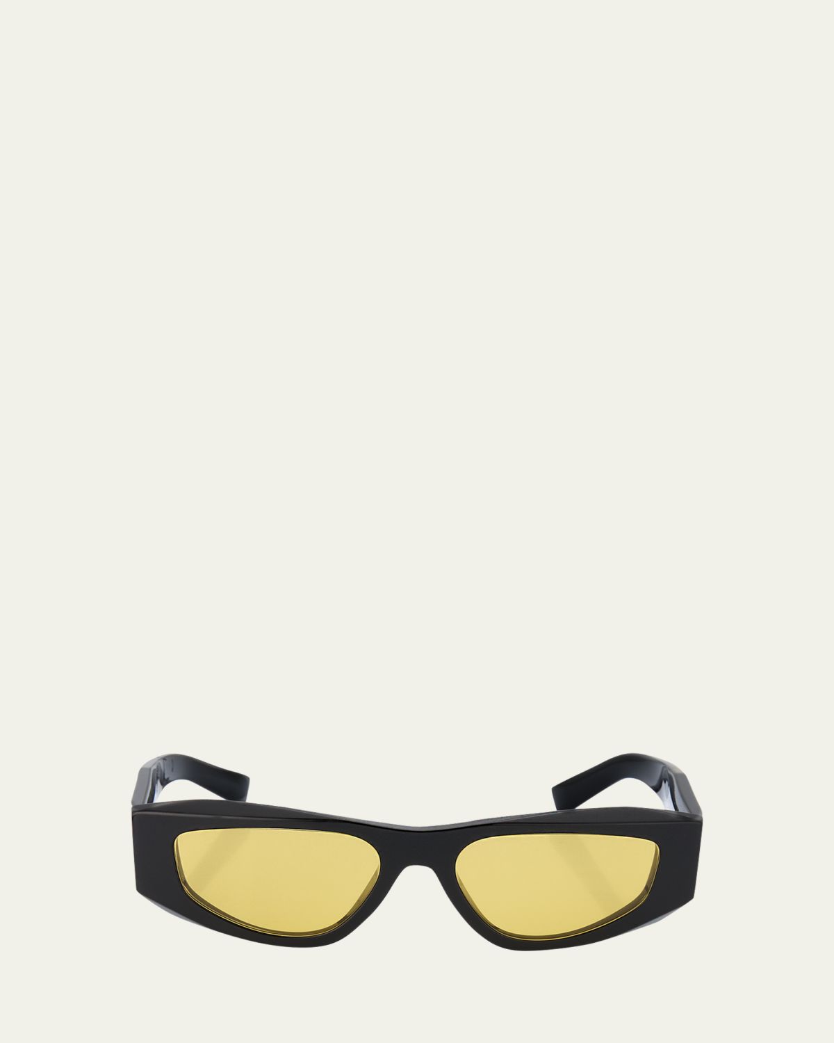 Prada Symbole Acetate Geometric Sunglasses