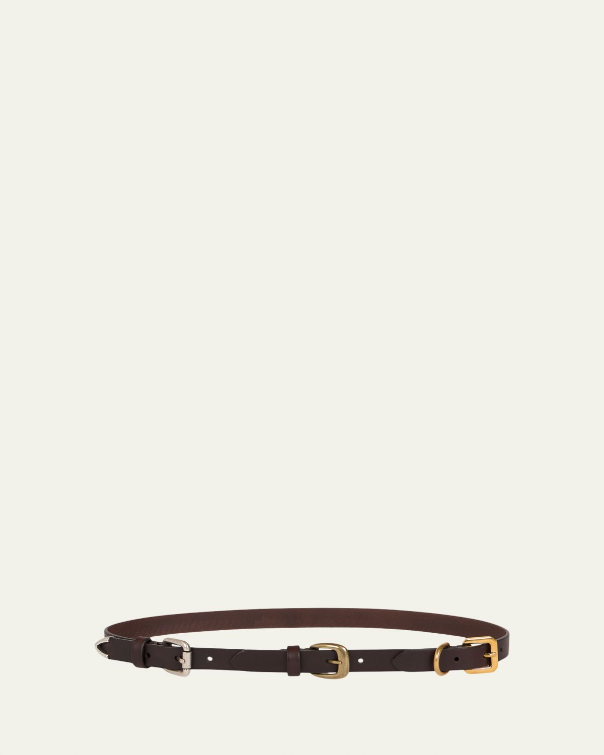 Etro Interchangeable Buckles Leather Belt | Thumbnail 3 Etro Interchangeable Buckles Leather Belt | Thumbnail 3