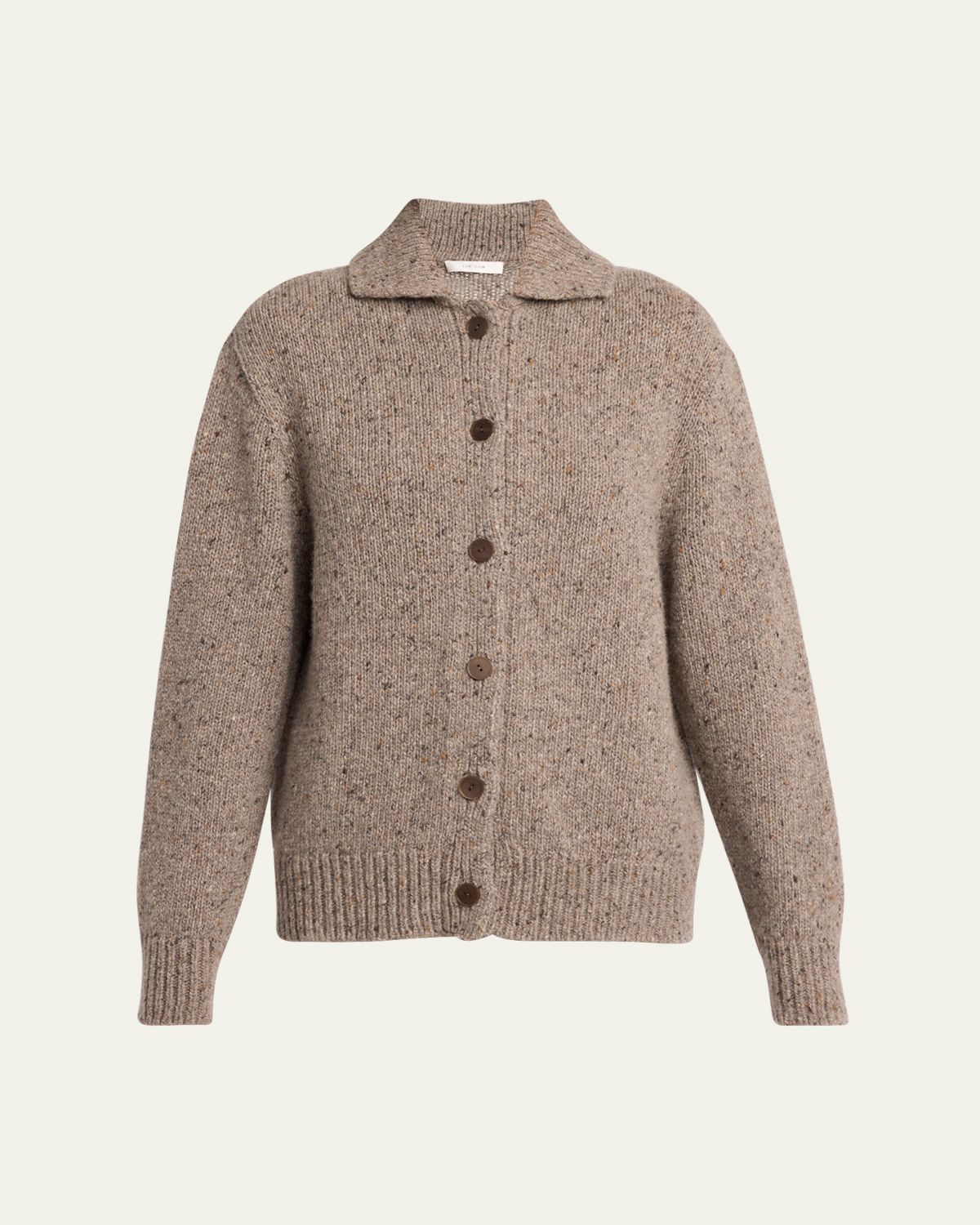 THE ROW Mauri Cashmere Collared Cardigan