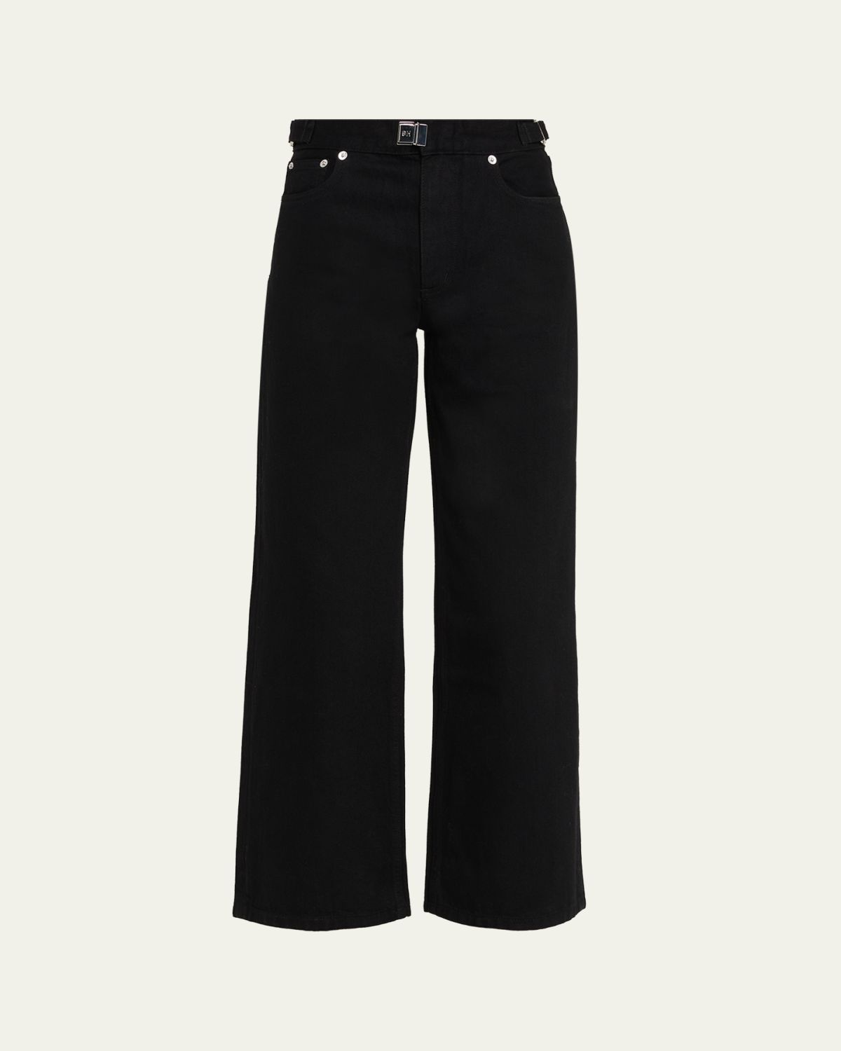 Still Here Buckle Relaxed Jeans