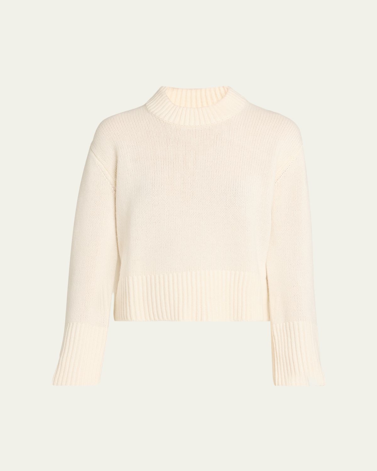 Lisa Yang Sony Cashmere Shrunken Crewneck Sweater
