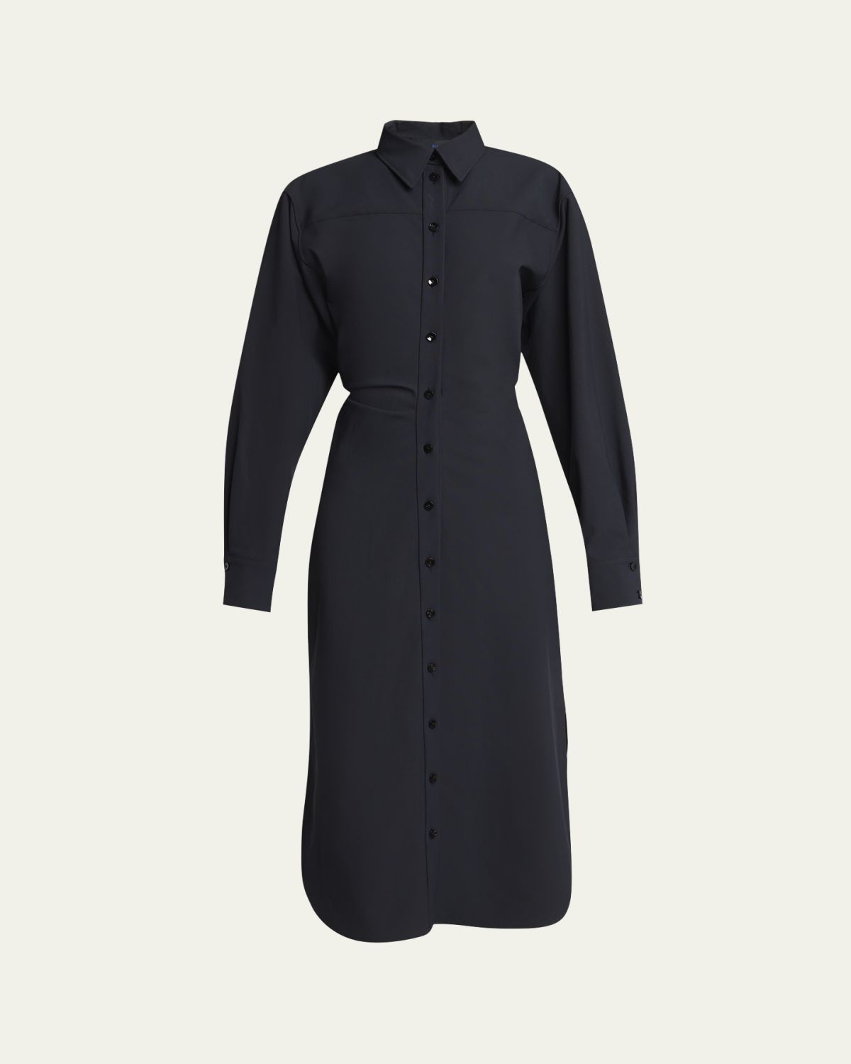 Proenza Schouler Flora Long-Sleeve Shirtdress