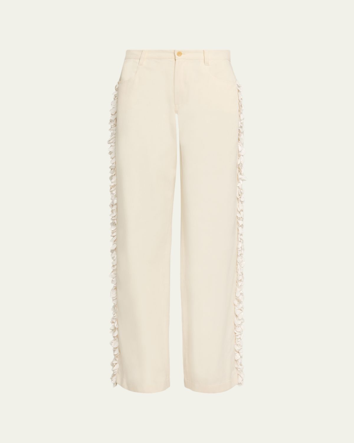 Diotima Burro Sequined Side-Stripe Wide-Leg Jeans | Thumbnail 6