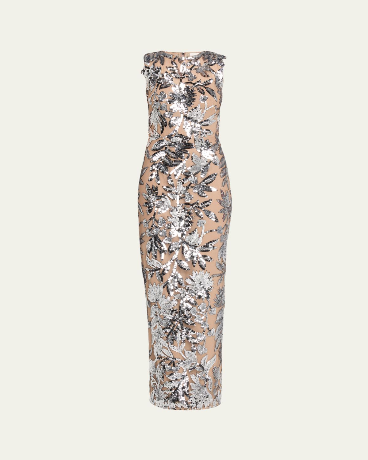 Bronx Banco Violet Silver Sequin Maxi Dress | Thumbnail 6 Bronx Banco Violet Silver Sequin Maxi Dress | Thumbnail 6