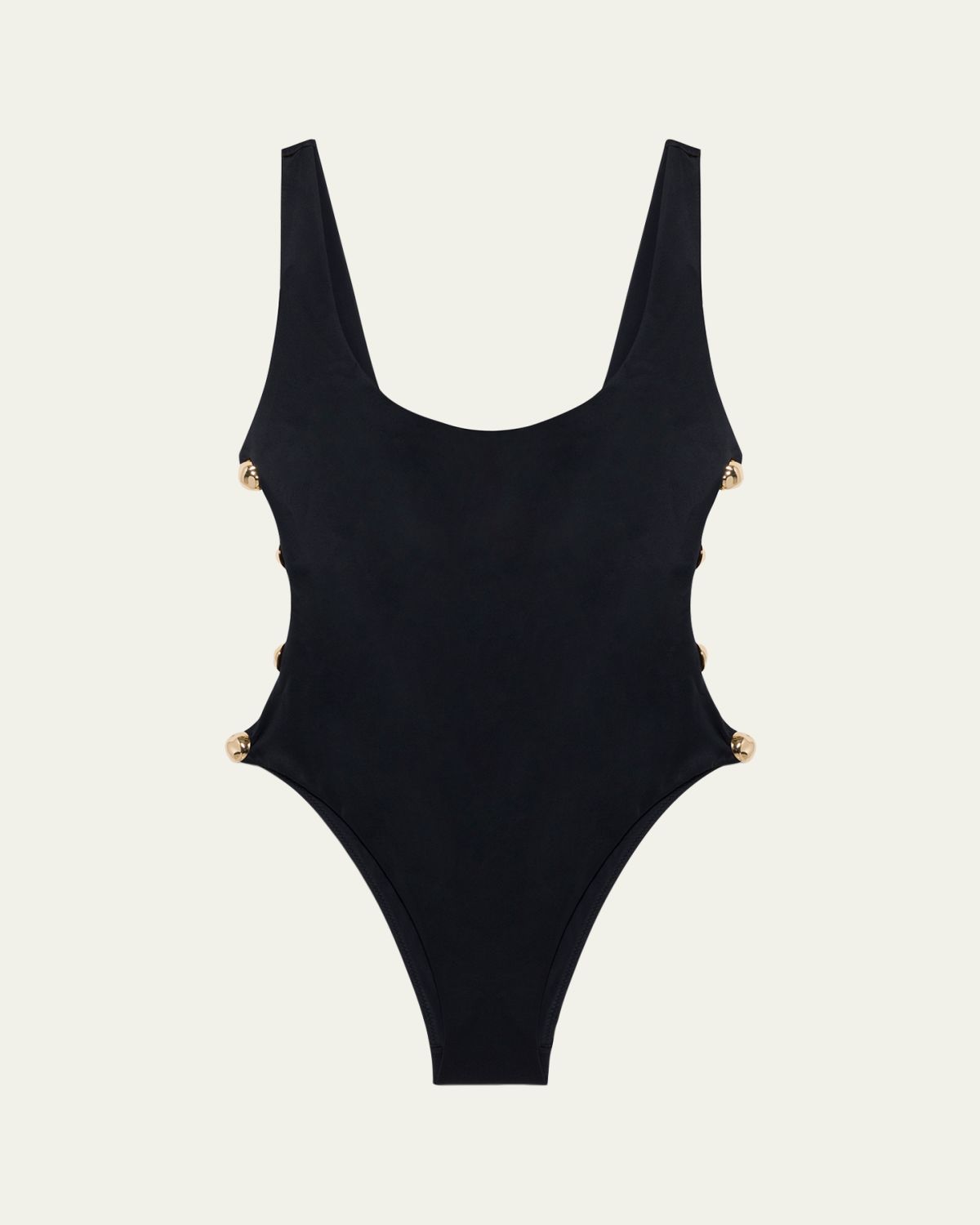 SIMKHAI Mona Studded One-Piece Swimsuit