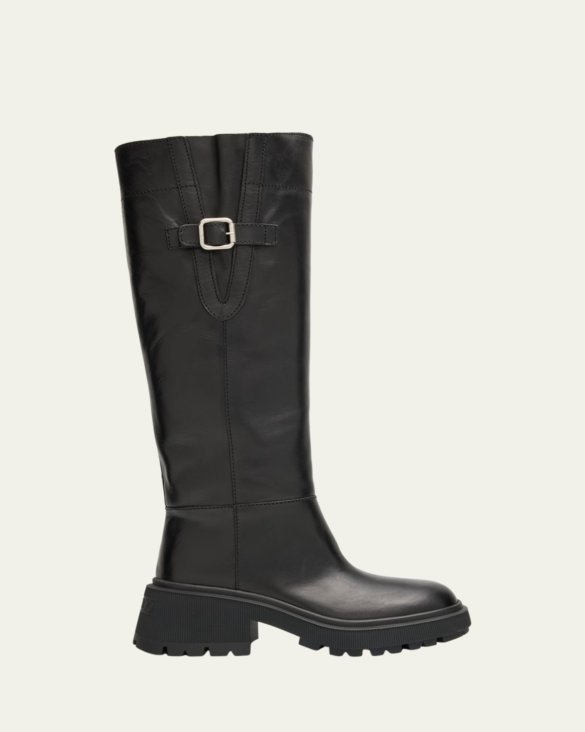 Jimmy Choo 70mm Tasmin Leather Knee Boots