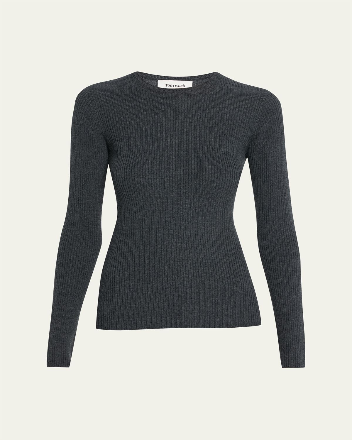 TONYWACK Super-Fine Wool Crewneck Top