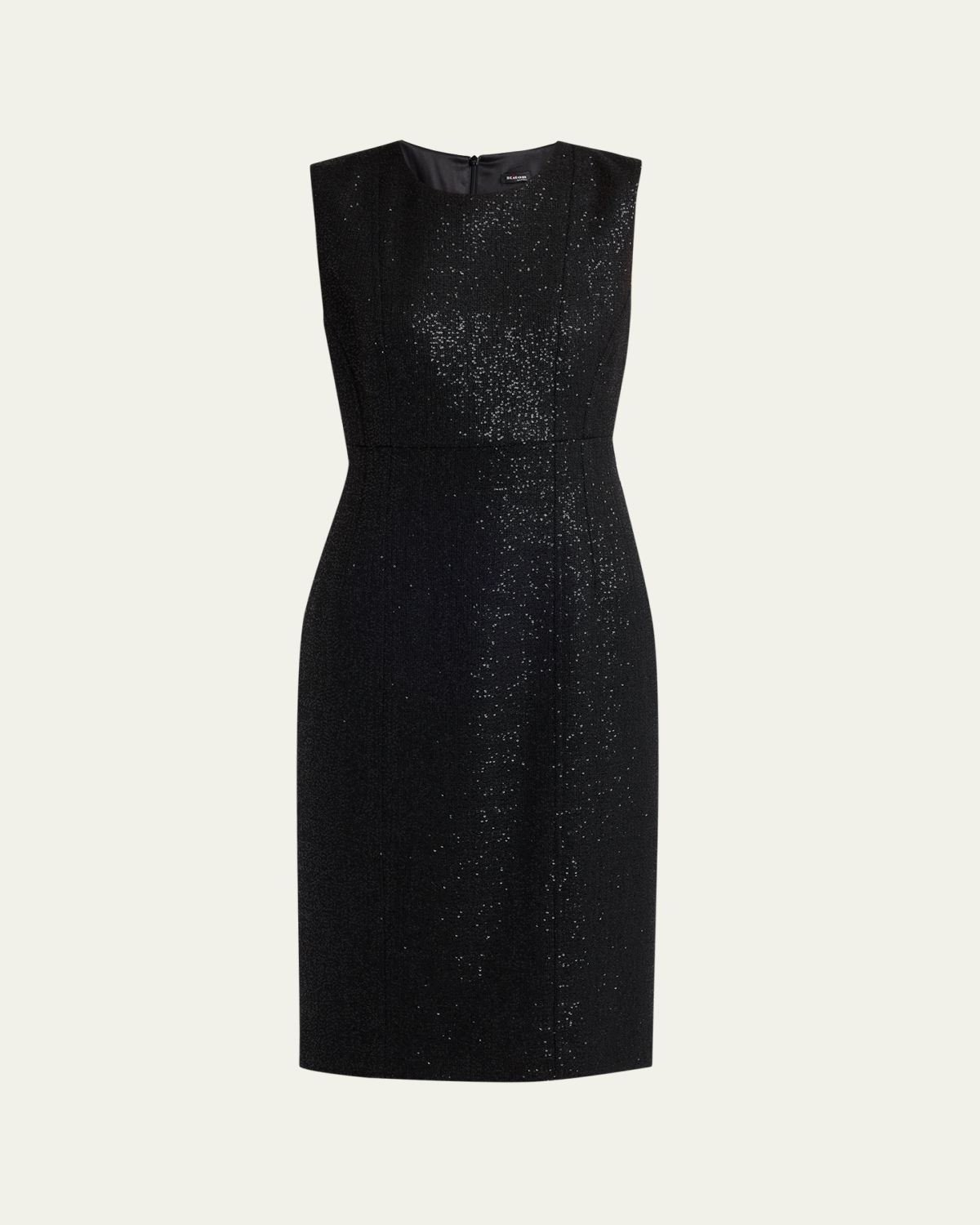 Kiton Sequined Sleeveless Sheath Dress