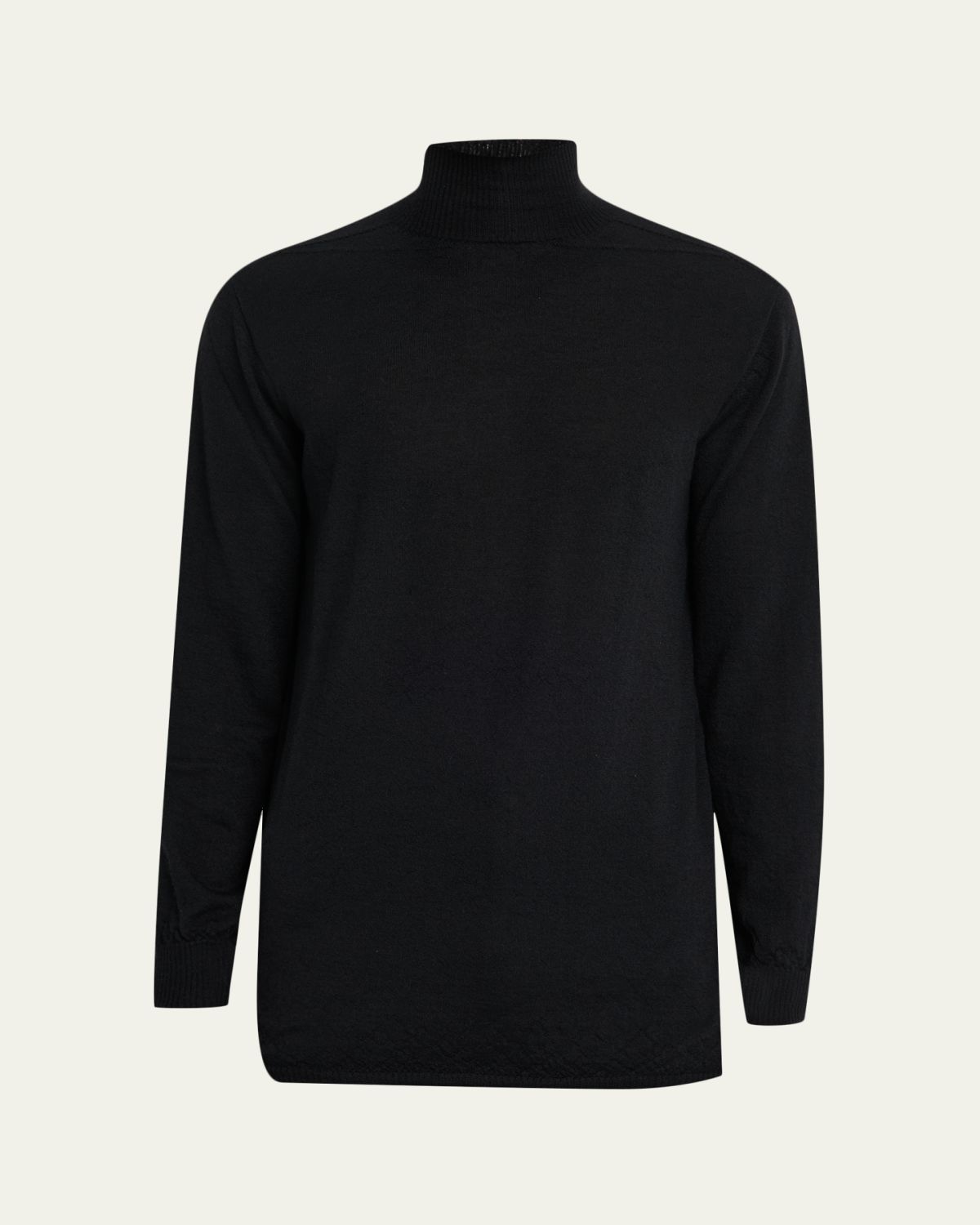 Rick Owens en's Cashmere Oversized Turtleneck Sweater