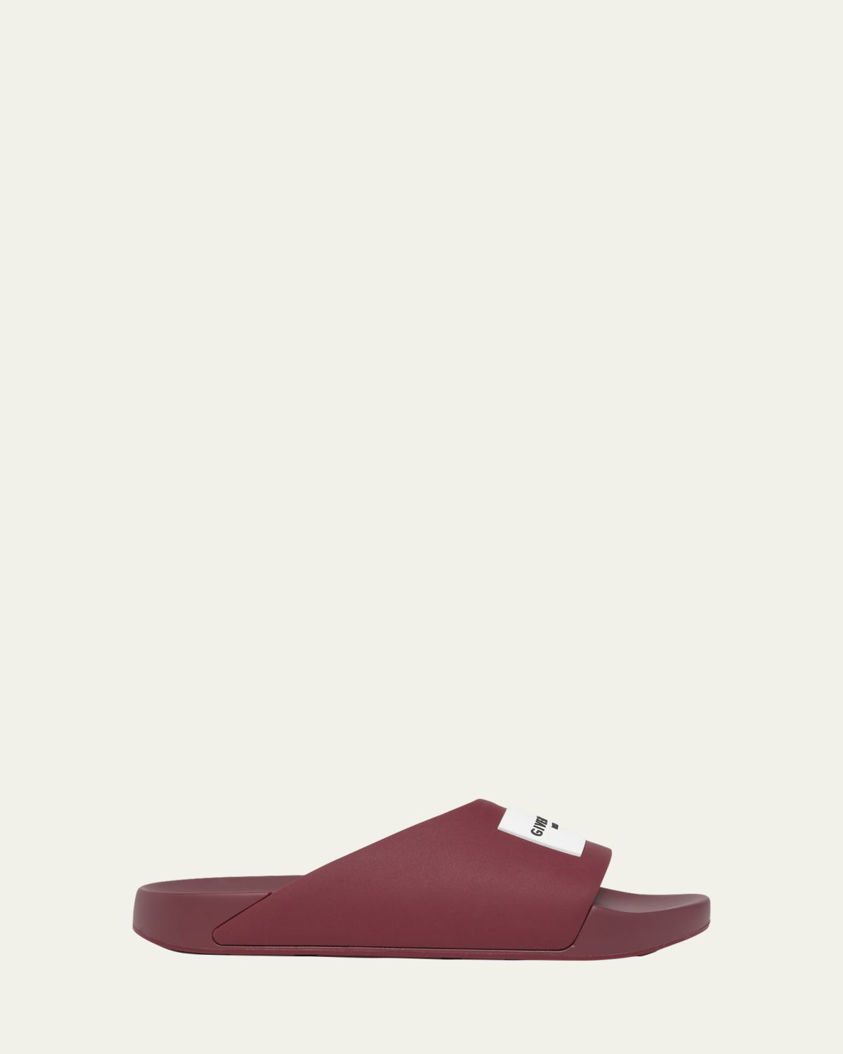 Givenchy Logo Label Slide Sandals