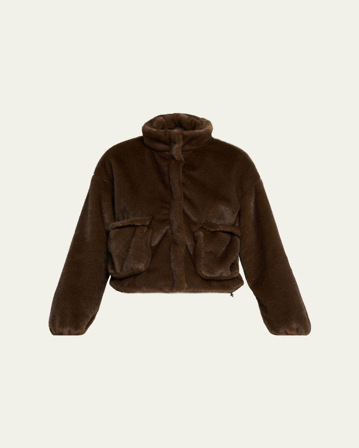 FAZ Avenue Faux-Fur Bomber Jacket