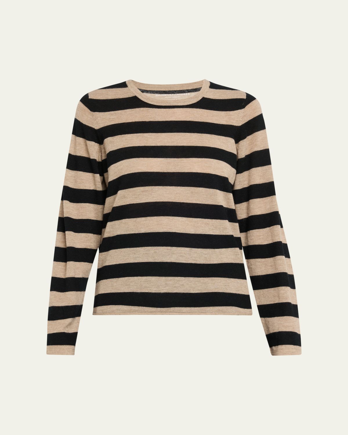 Majestic Filatures Machine Washable Cashmere Striped Pullover | Thumbnail 9 Majestic Filatures Machine Washable Cashmere Striped Pullover | Thumbnail 9