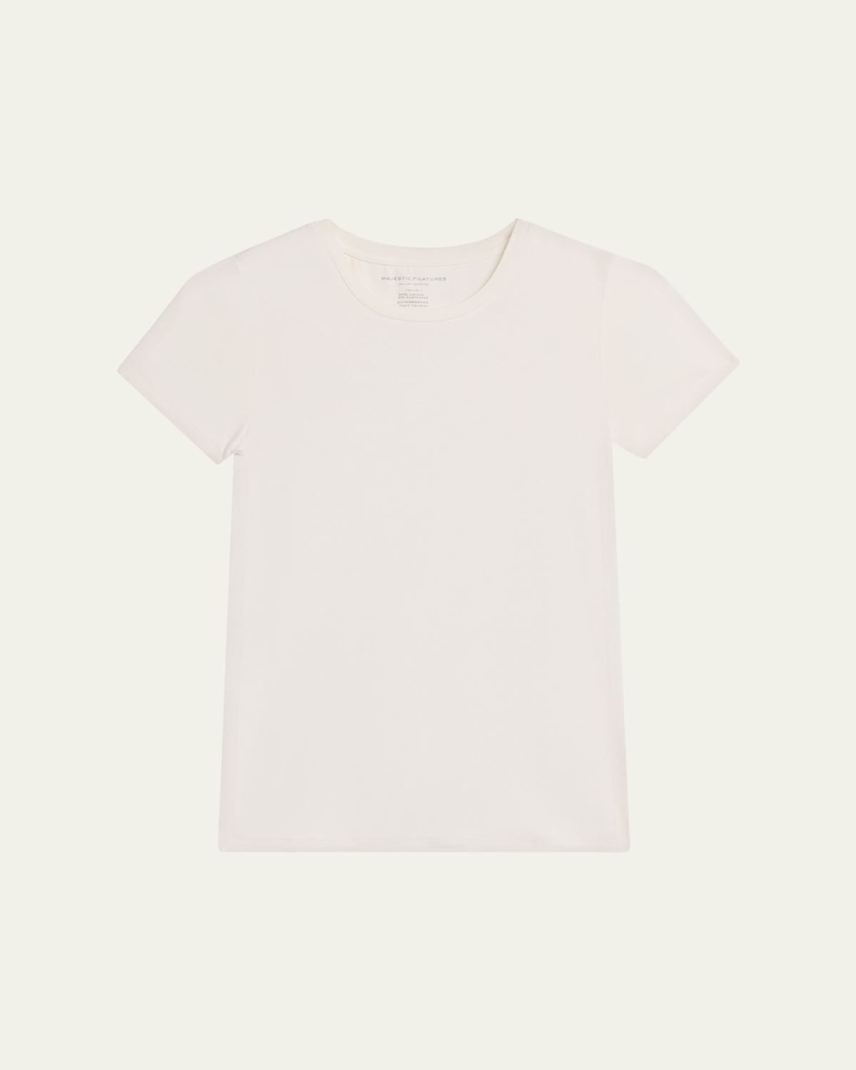 Majestic Filatures Soft Touch Short-Sleeve Crewneck T-Shirt