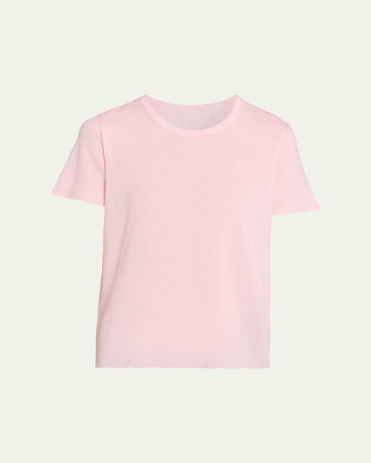 Majestic Filatures Machine Washable Cashmere Crewneck T-Shirt