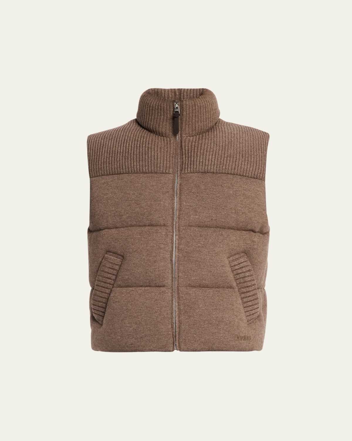Mackage Men 's Braxton Cashmere and Wool Down Vest