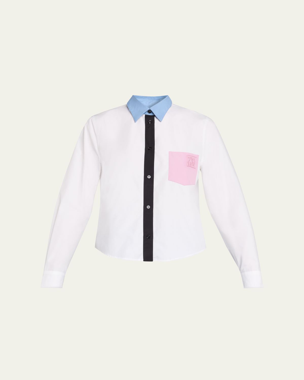 Marni Baby Colorblock Button-Down Shirt